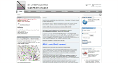 Desktop Screenshot of geologopivetta.com