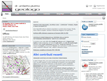 Tablet Screenshot of geologopivetta.com